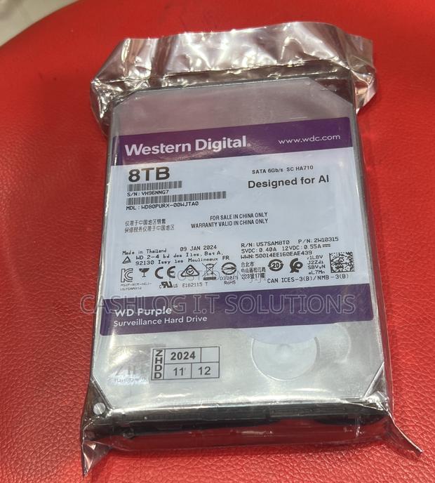 8tb Western Digital Surveillance Desktop Hard Disk