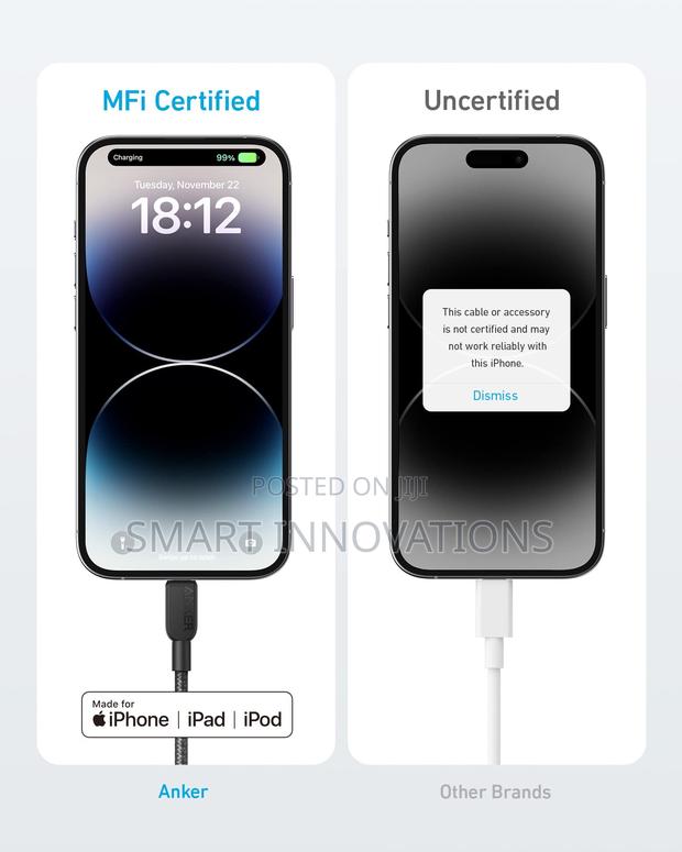 Anker 310 USB-C to Lightning Cable (3ft Braided) photo 4