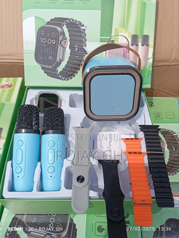 Ok-2 Smartwatch With Kareoke Speaker Mics photo 2
