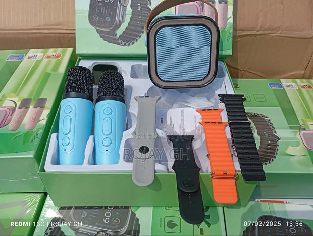 Ok-2 Smartwatch With Kareoke Speaker Mics photo 4