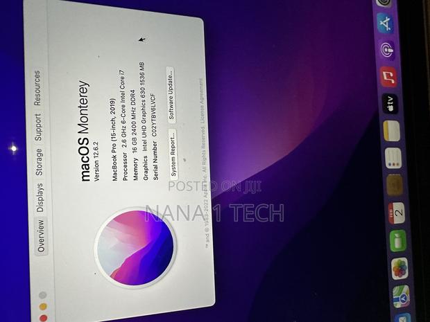 Laptop Apple MacBook Pro 2019 16GB Intel Core I7 SSD 256GB photo 3