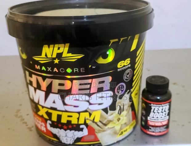 Mass Gainer 4kg Bucket + Testosterone Booster(Promo Sales) · Photo 4