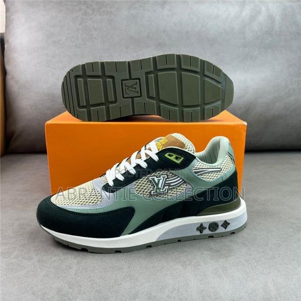 Trainers Louis Vuitton White/Green · Photo 4