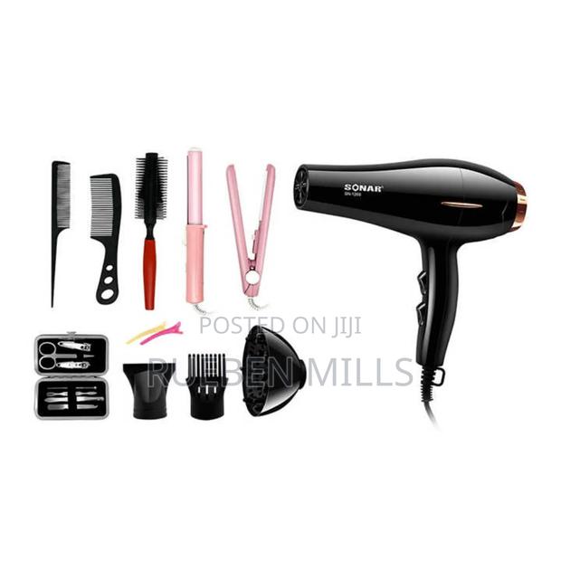 12 in 1 Sonar Sn-1269 Professional Handheld Blow Hair Dryer · Photo 2