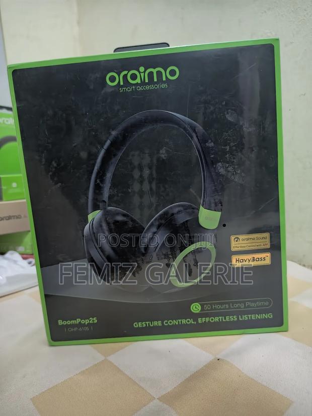 Oraimo Boompop 2S ENC Over-Ear Wireless Headphones