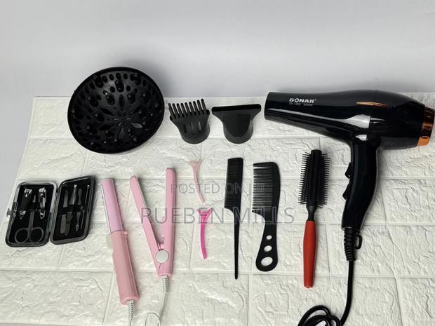 4000w Sonar Sn-1269 Twelve in One High Quality Hair Dryer · Photo 2