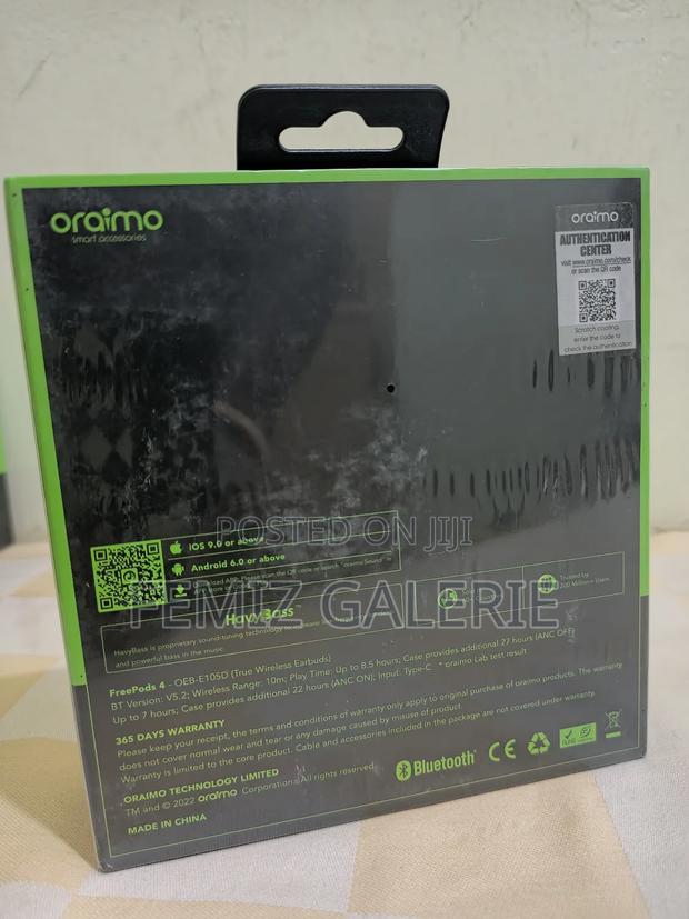 Oraimo Freepods 4 Anc True Wireless Earbuds photo 2
