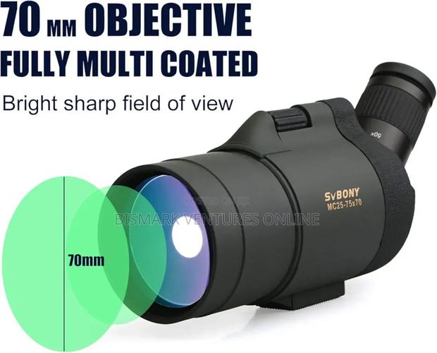 Svbony 25-75 X 70 Mak Telescope Monocular Bak4 Prism. photo 3