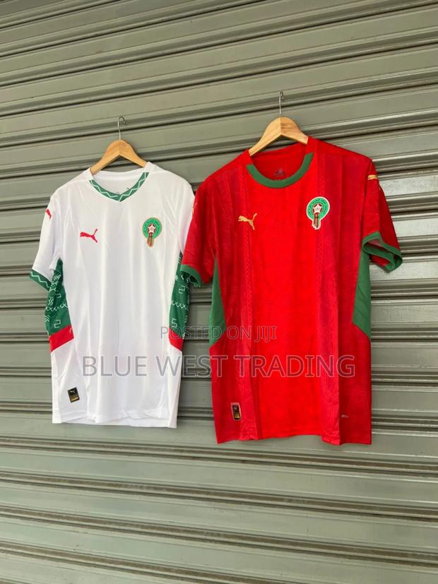 Morocco Home and Away Jerseys · Photo 3