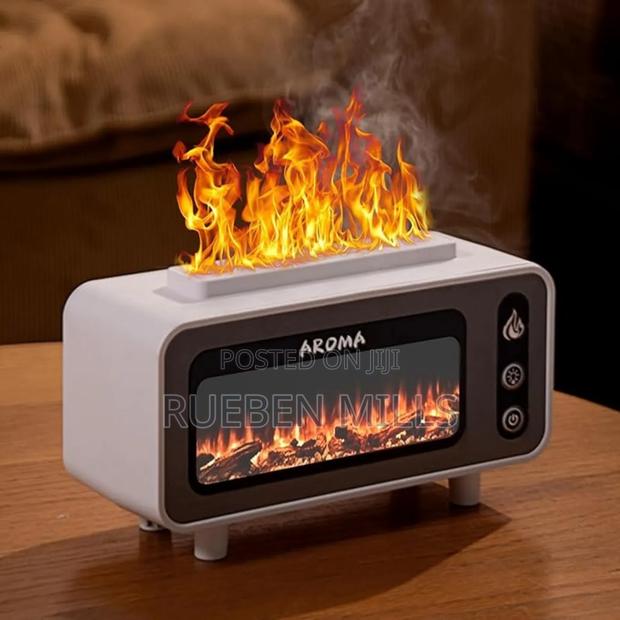 Fireplace Essential Oil Flame Diffuser Humidifier · Photo 4
