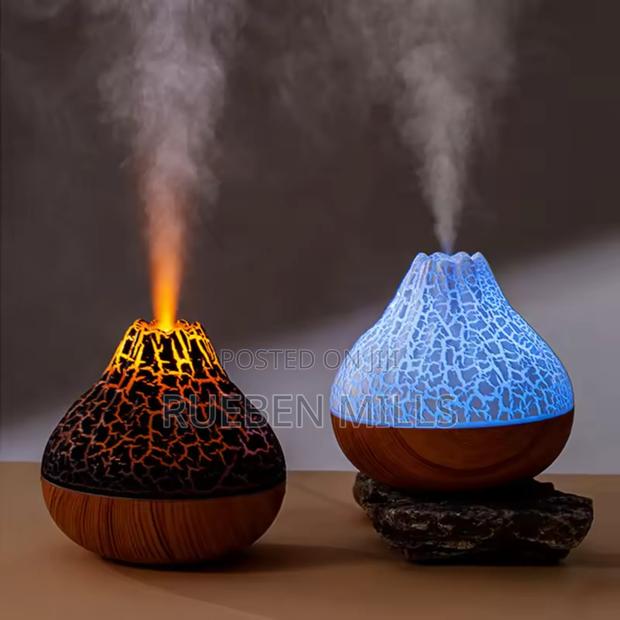 300ml Mini Volcano Design Essential Oil Diffuser Humidifier · Photo 3