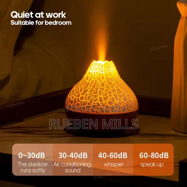 300ml Mini Volcano Design Essential Oil Diffuser Humidifier · Photo 4