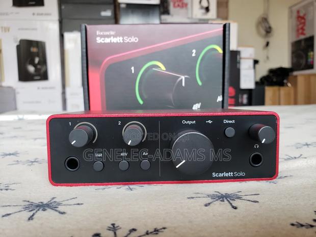 Focusrite Scarlet Solo 4th Generation photo 2