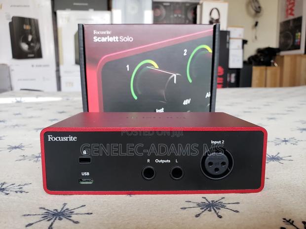 Focusrite Scarlet Solo 4th Generation photo 3