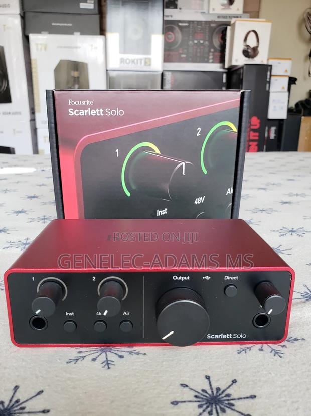 Focusrite Scarlet Solo 4th Generation