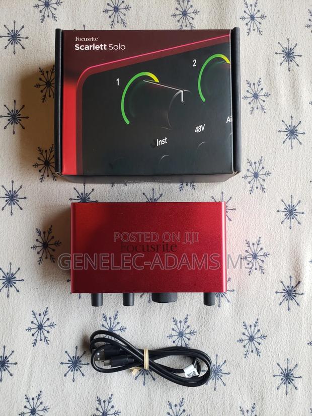Focusrite Scarlet Solo 4th Generation photo 4