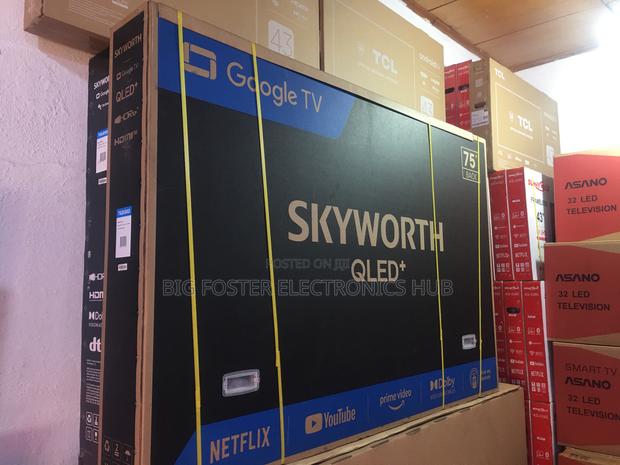 BEFITTING, Skyworth 75 “QLED Smart Android ,HDR Bluetoo photo 2