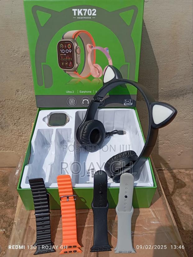 Ultra 2 TK-702 Smartwatch - BLACK photo 3