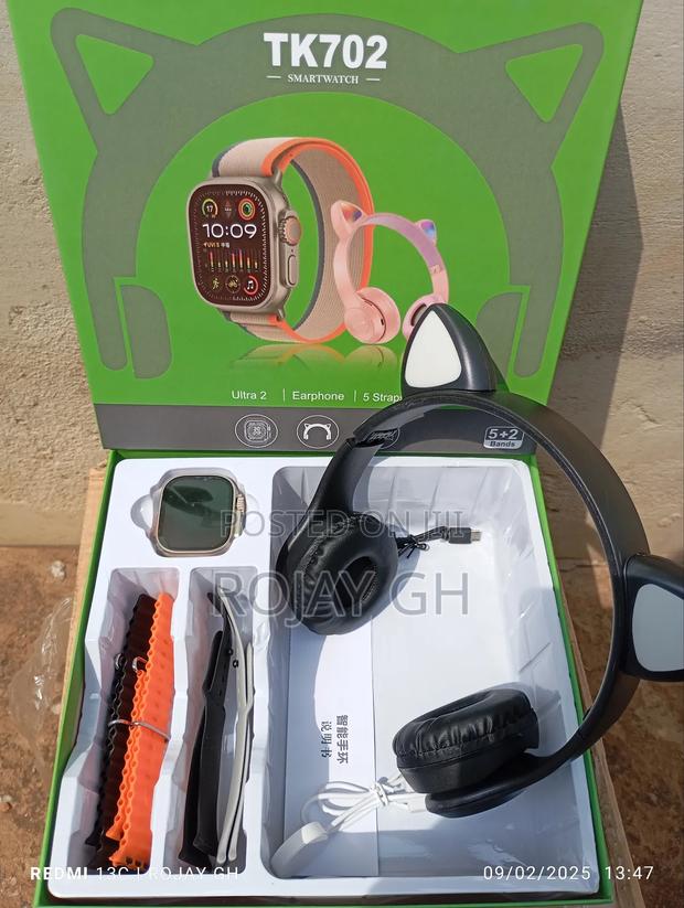 Ultra 2 TK-702 Smartwatch - BLACK photo 5