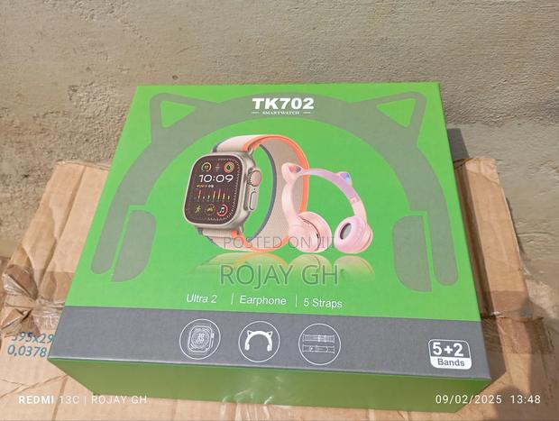 Ultra 2 TK-702 Smartwatch - BLACK photo 7