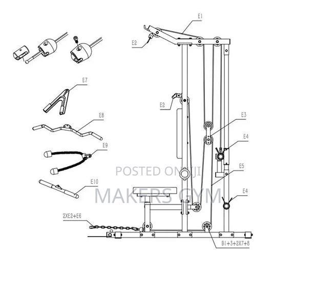 Cable Machine (Plate Loaded) photo 2