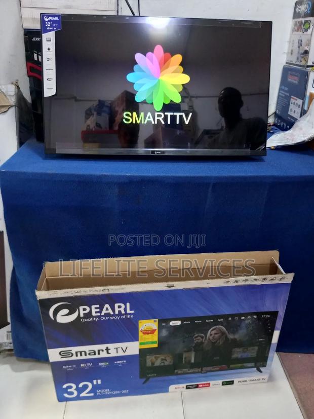 Slim Edge 32" TV Smart Pearl