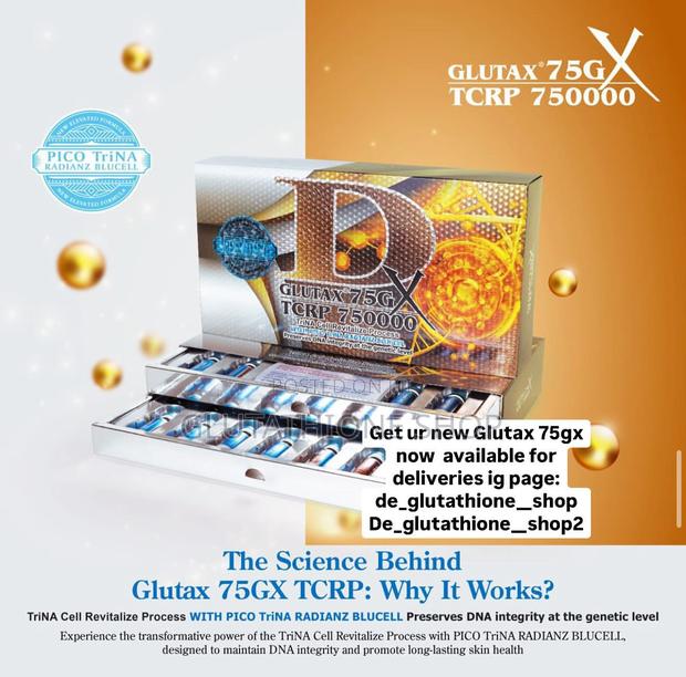 New Glutax 75GX DCRP 750000 DNA Cell Revitalize 14 Sessions · Photo 3