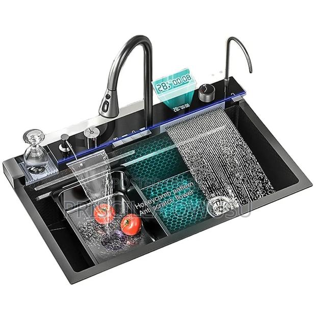 Waterfall Luxury Smart Kitchen Sink
