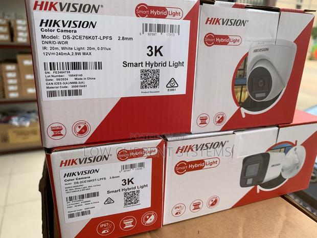 Hikvision 5mp Smart Hybrid Audio Analog Camera CCTV Wired · Photo 2