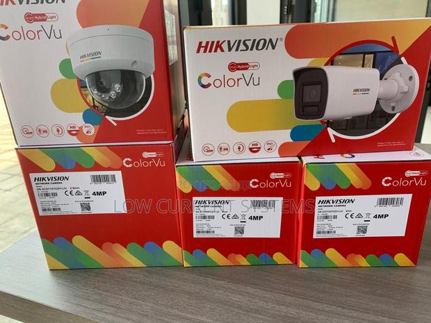 Hikvision IP Poe Camera 4mp Colorvu 2cd1147 Audio CCTV Netwo · Photo 2