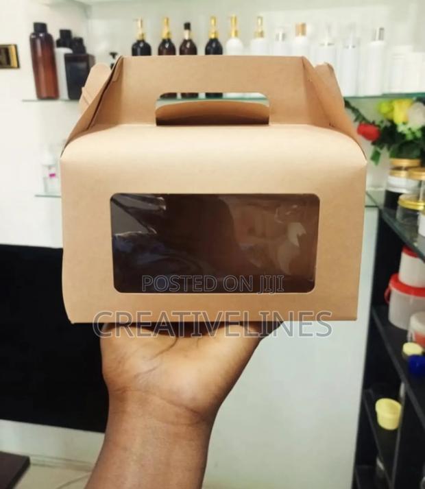 Brown Gamble Box With Window