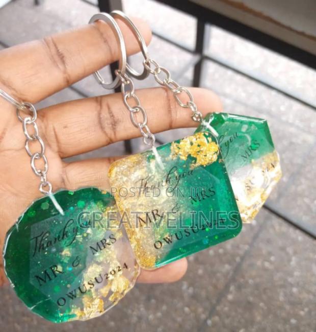 Customised Resin Keyholders · Photo 2