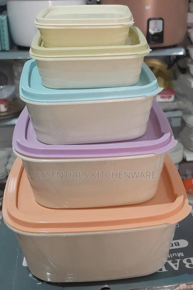 5pcs Plastic Storage Bowl · Photo 2