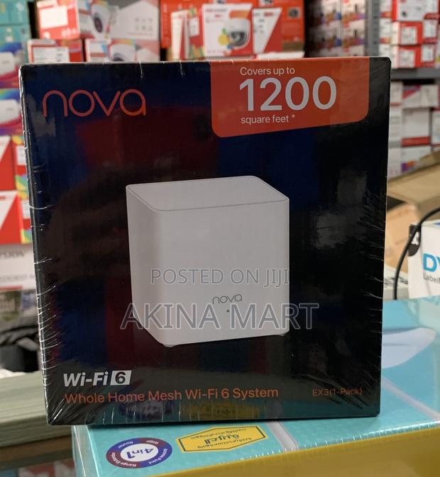 Tenda Nova Ex3(1pack)Ax1500 Dual-Band Wi-Fi 6 Mesh Router · Photo 4