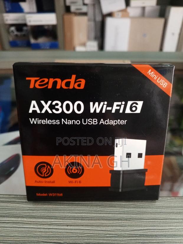 Tenda Ax300 Wi-Fi 6 Wireless Nano Usb Adapter · Photo 3