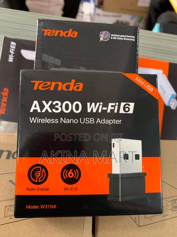 Tenda Nano Usb Wireless Adapter Ax300 Wi-Fi 6 · Photo 4