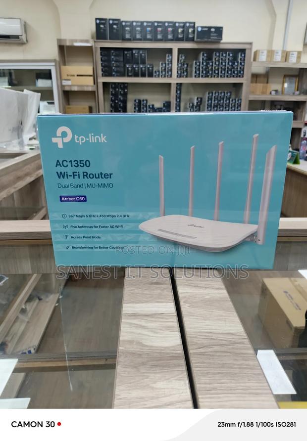 Tp-Link Acher C60 Ac1350 Wifi Router · Photo 4