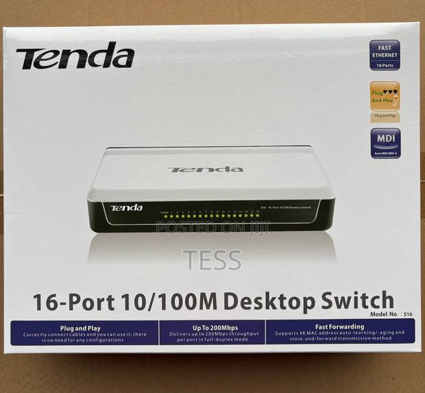Tenda 16port Desktop Normal Switch 10/100mbps · Photo 3