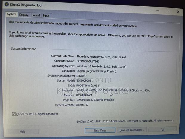 Laptop Lenovo ThinkPad L480 8GB Intel Core I5 SSD 256GB photo 7