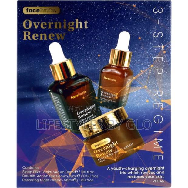 Face Facts
Face Facts Overnight Renew Set 3 Step Regime · Photo 4