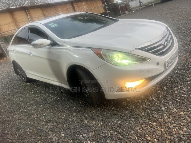 Hyundai Sonata Limited 4dr Sedan (2.0L 4cyl Turbo 6A) 2014 White photo 13