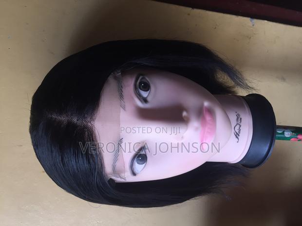 4 X 4 Human Hair Closure Wig Cap · Photo 3