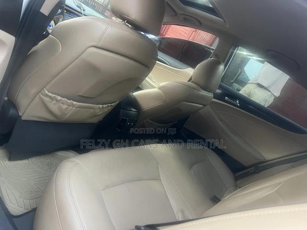 Hyundai Sonata Limited 4dr Sedan (2.0L 4cyl Turbo 6A) 2014 White photo 12