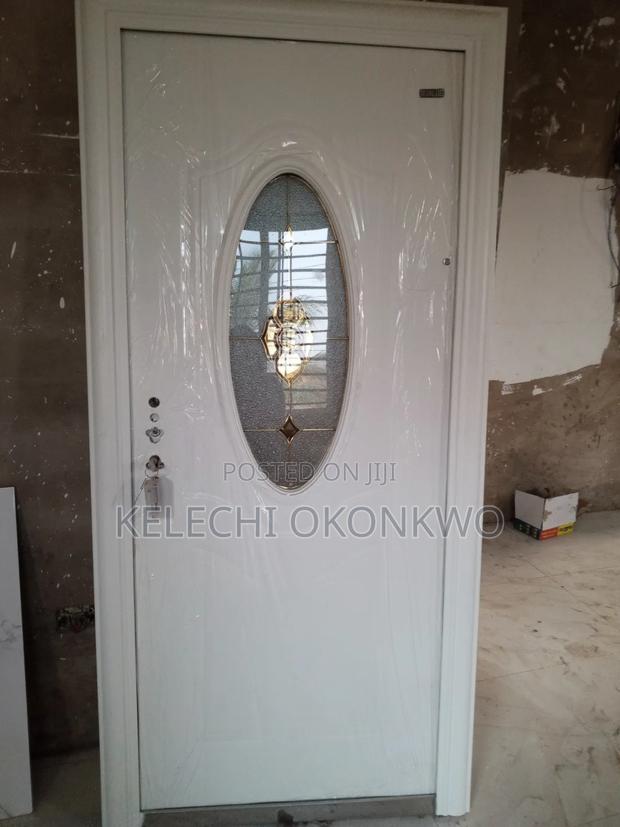 Inbuilt Glass Security Door