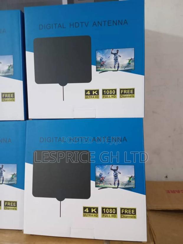 Indoor Digital TV Antenna: 300 Miles, Long Cable! · Photo 2