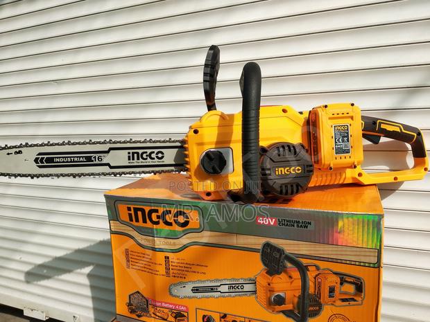 16 Inches Cordless Chainsaw With 2 Batteries - Cgsli401682 · Photo 4