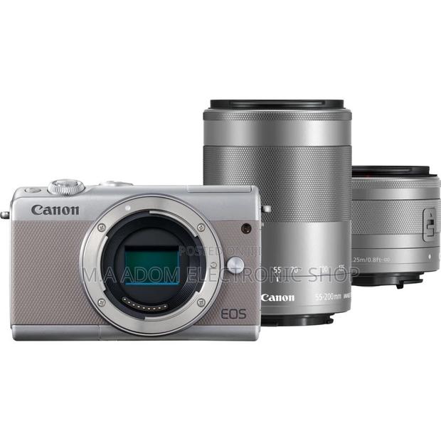 Canon Eos M100 Camera With 15-45mm 55-200m Lens · Photo 2