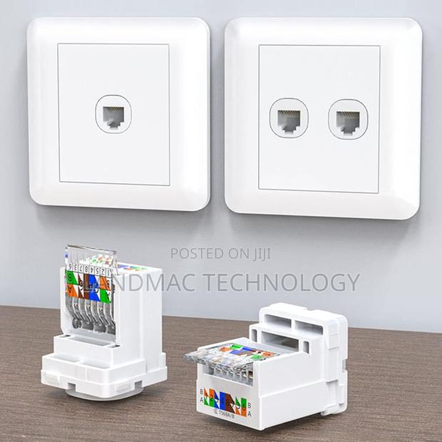 Faceplate Double With Keystone Complete · Photo 2
