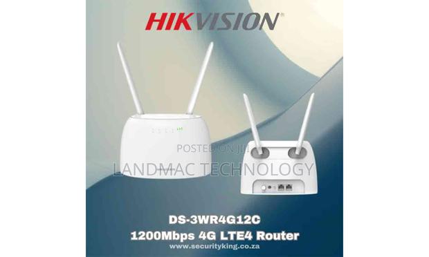 Hikvision (DS-3WR4G12C) 1200mbps 4G LTE Dual Band Router · Photo 4