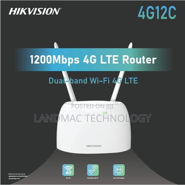 Hikvision (DS-3WR4G12C) 1200mbps 4G LTE Dual Band Router · Photo 3